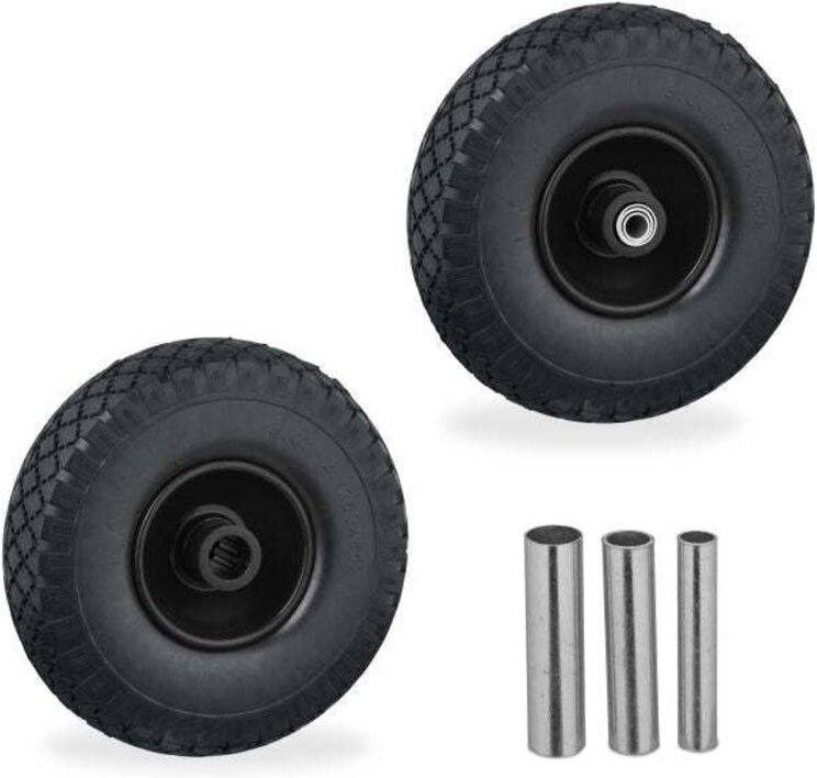2er set rader fur sackkarre 300 4 vollgummi 883