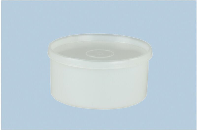 Hünersdorff Dose mit Stülpdeckel 400 ml, rund natur, 114x55 mm