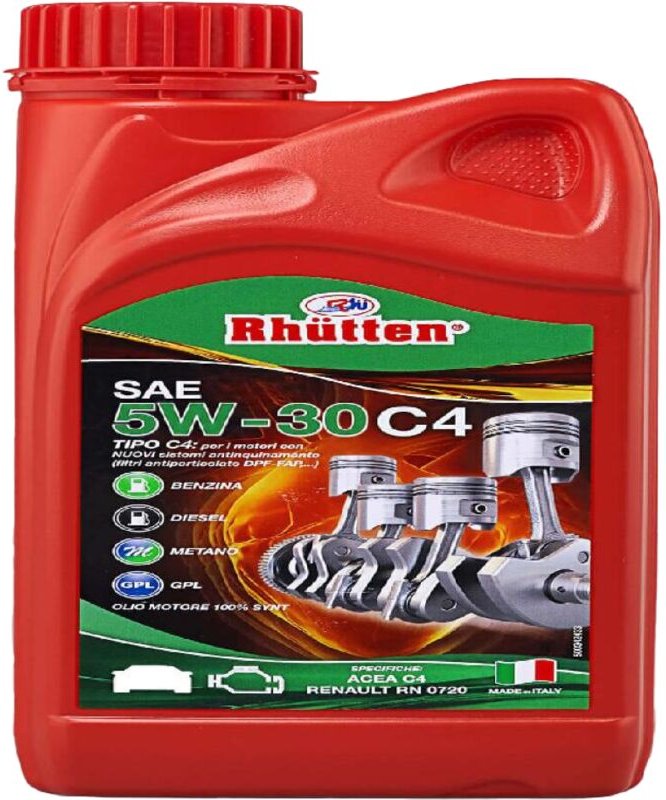 Rhutten 5W-30 C4 Motoröl 1L für Benzin-, Diesel-, Erdgas- und Autogasantriebe