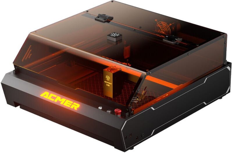 ACMER P3 Doppel-Lasergraviermaschine 2IN1 Laserschneidmaschine 2W+10W 400390mm