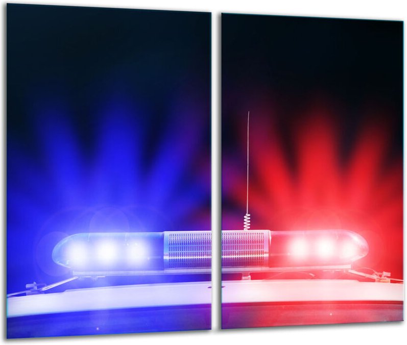 Glashakkungsbrett 2x 30x52 polizei