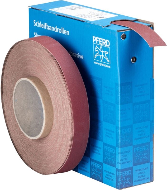 Sbr 25 a 240 45016024 Schleifpapierrolle Körnung (num) 240 (l x b) 50 m x 25 mm 1 St. - Pferd