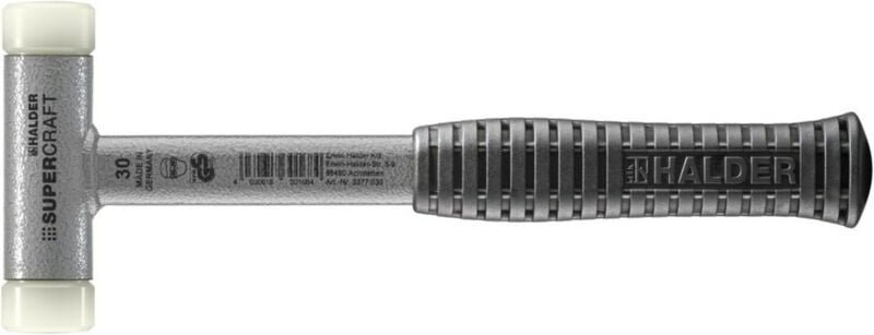 Erwin Halder Kg - SUPERCRAFT-Schonhammer, mit bruchsicherem Stahlrohrstiel und ergonomisch geformtem, rutschsicherem Gri...
