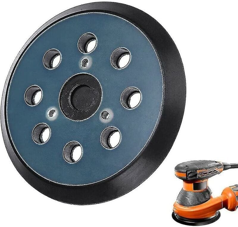 5 Zoll 8-Loch-Schleifpad für Makita Bo5010, 125 mm Ersatz-Schleifscheiben, kompatibel mit Makita Bo5010, Bo5030k, Bo5031...
