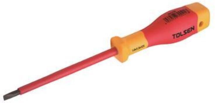 Tolsen Isolierter Fester Schraubenzieher