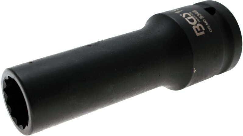 Bgs Technic - Kraft-Steckschlüssel-Einsatz Zwölfkant, tief Antrieb Innenvierkant 20 mm (3/4') sw 19 mm