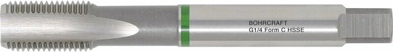 Bohrcraft - Maschinen-Gewindebohrer hss-e DIN5156 Form c bsp Rohrgewinde g 1/8Zoll