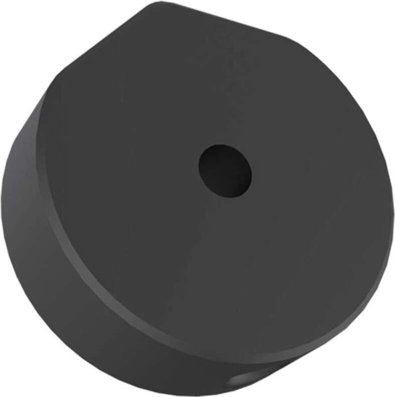 Robust, leicht zu tragen, praktisch, leistungsstark, Aluminiumlegierung, 1/4'-Gewinde, schwarzer Stativadapter