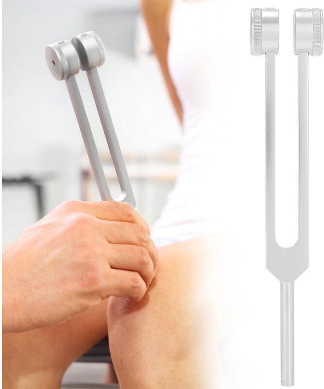 Zoternen - Hochwertige 128-Hz-Stimmgabel aus Aluminiumlegierung für Musikzimmer, Fitnessstudio