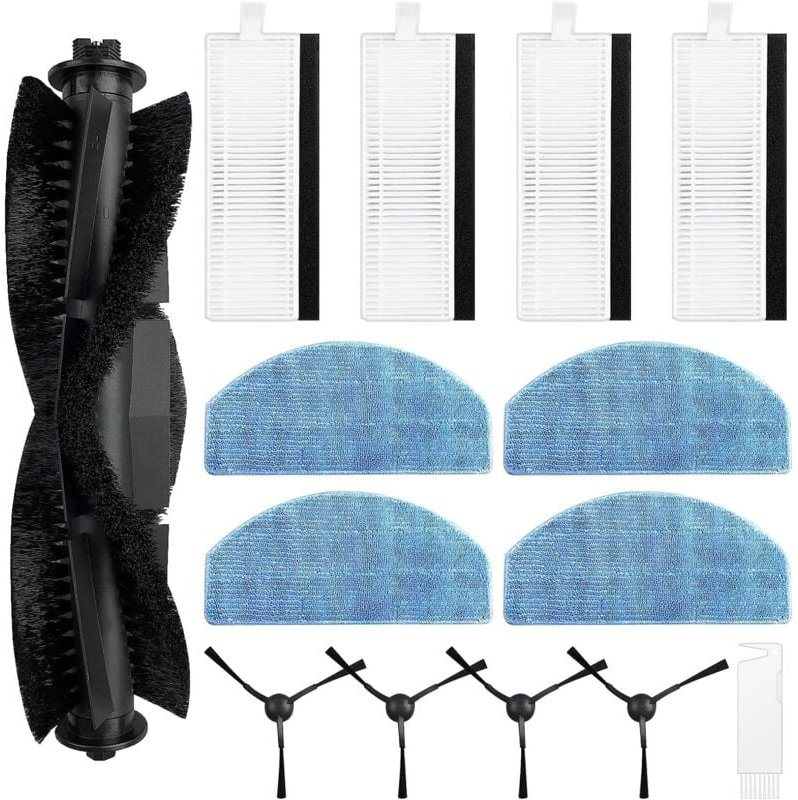 Zubehör-Set für Tikom G8000, G8000 Pro, für Honiture G20, G20 Pro, für Laresar Evol 3 Ersatzteile für Roboterstaubsauger