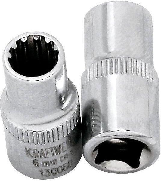 1/4'' Combi-Stecknuss 9mm