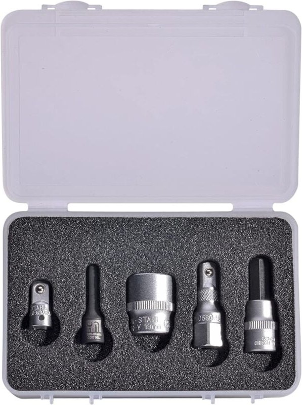 SW-Stahl 03038L Werkzeugsatz für Kunststoff-Ölablassschrauben