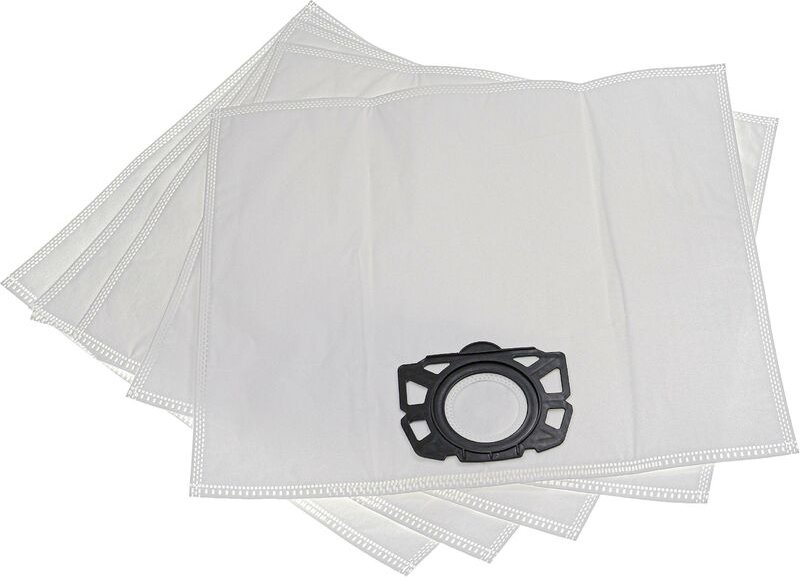 5x Staubsaugerbeutel Ersatz für Kärcher 4039784550339, 6.904-413.0 für Staubsauger - Mikrovlies, 39cm x 24,5cm Weiss - V...