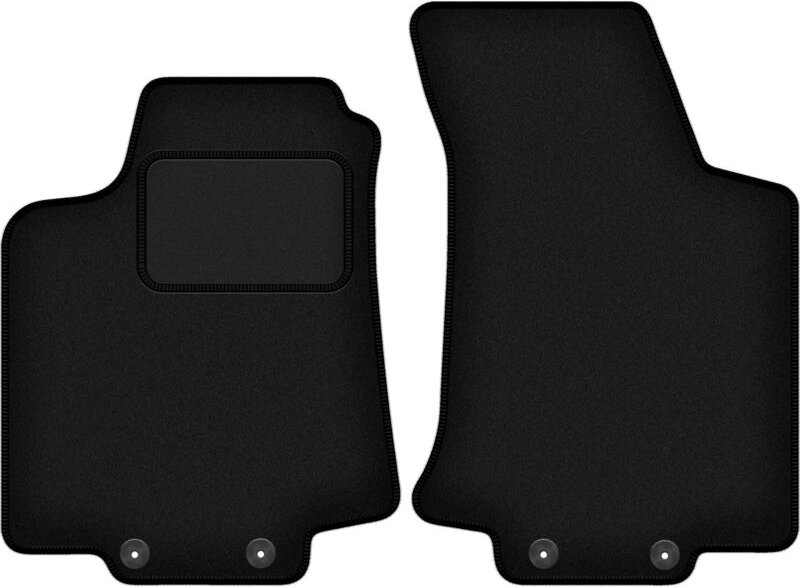 Vordere Matten schwarz für: Volkswagen Golf IV Cabrio (1998-2002)