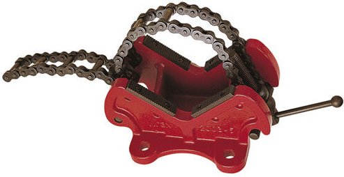 Schraubstock mit Doppelkette 2.1/2 - 12 Virax 200350