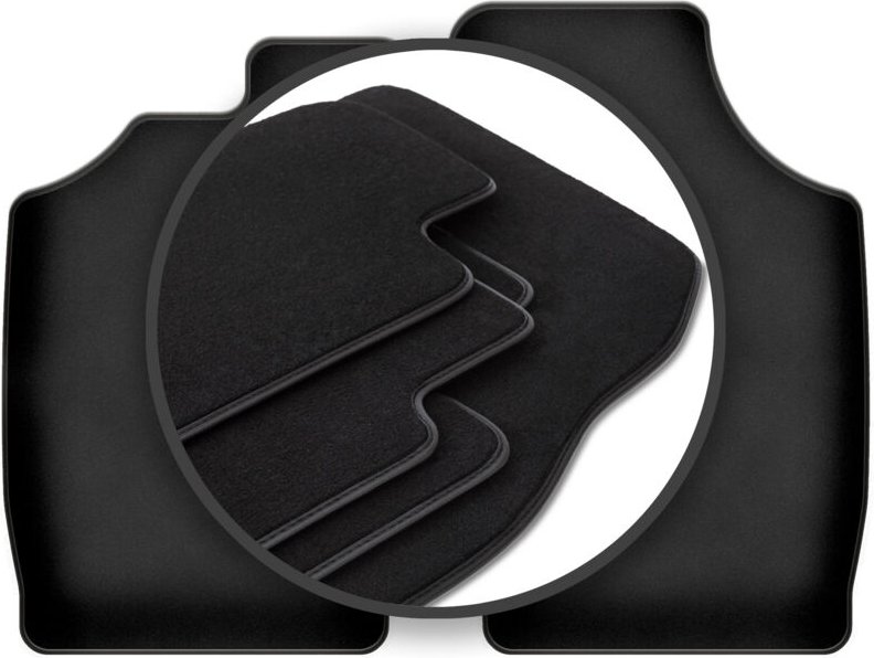 Premium-Fußmatten für: Daihatsu Cuore V Schrägheck (1997-2003)