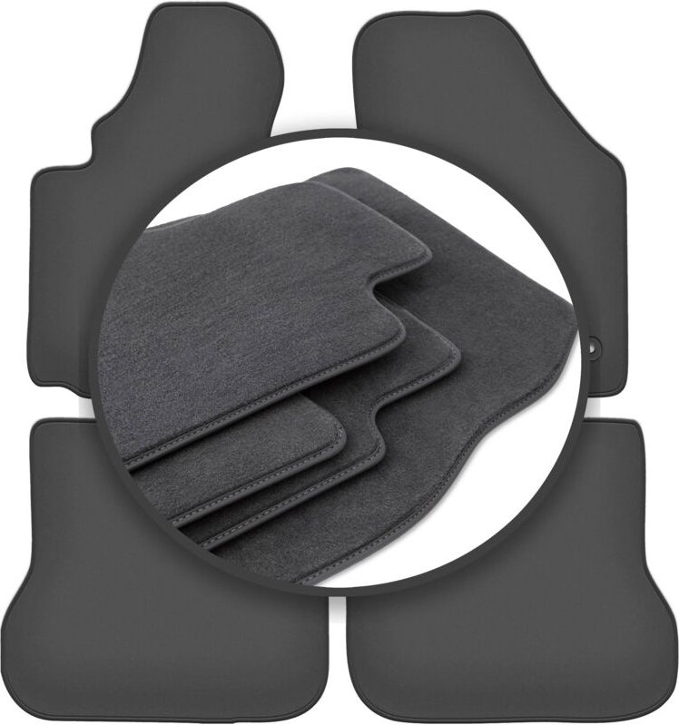 Premium-Fußmatten für: Volkswagen Caddy 2K Minivan (2004-2010)