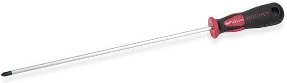 Profi CrMo Schraubendreher, S/Lang, PH1x250 mm Dogher 334-PH1-250