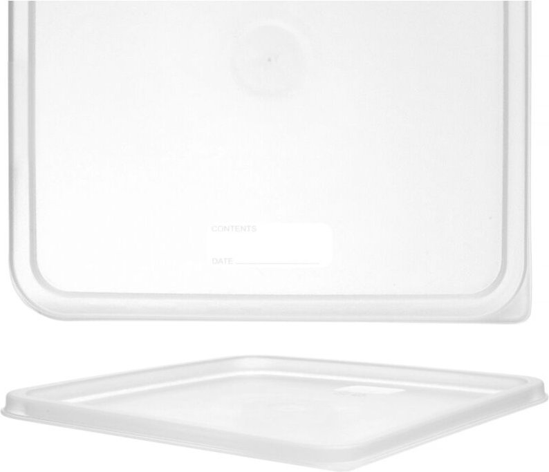 Transparenter Deckel für Lebensmittelbehälter 290 x 290 mm - Hendi 870990