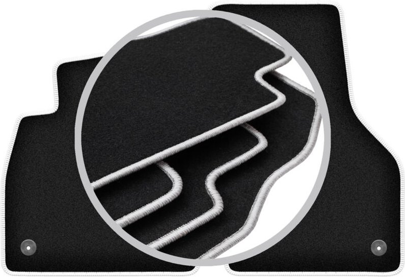 Thumbnail - CARLUX-SILVER Autofußmatten für: Audi TT III Coupé (2015-)