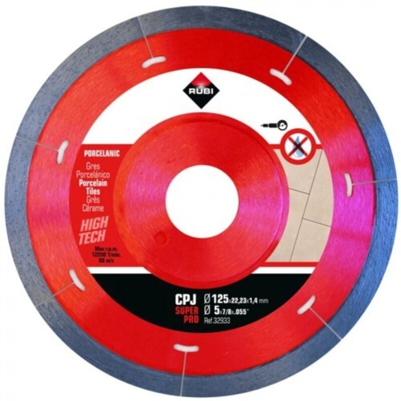 Rubi - Diamantschleifscheibe cpj 125 superpro r32933
