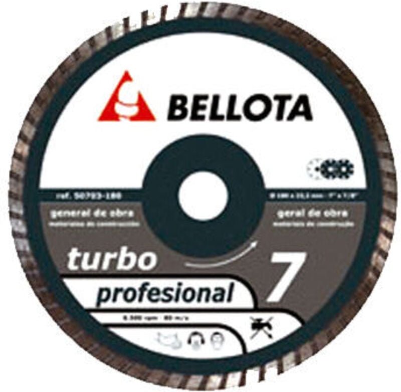 Acorn Turbo Diamantscheibe 50703-115 x 22,2 x 7,0 mm Pro7 Seco G. Obra