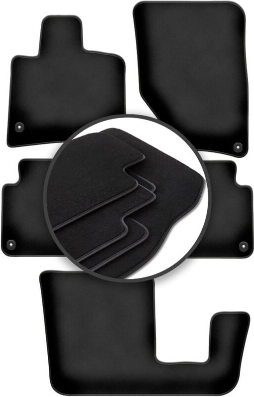 Premium-Fußmatten für: Audi Q7 I 4L SUV (2005-2015)