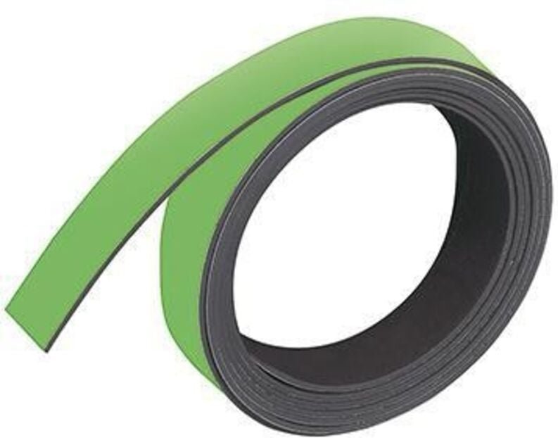 Magnetband 10 mm x 1 m (b x l) hellgrün 10 mm x 1 m (b x l) hellgrün
