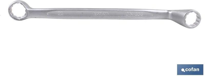 Gekröpfter Schraubenschlüssel 18–19 mm