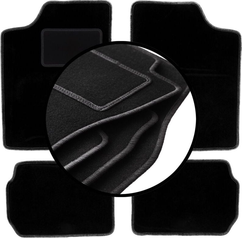 Komplettset Veloursmatten für: Suzuki Swift II Fließheck, Limousine (1988-2004)