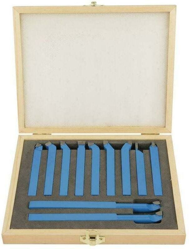 11-teiliges Drehwerkzeug-Set mit Hartmetallspitze, Bit-Set für Metallschneidwerkzeuge