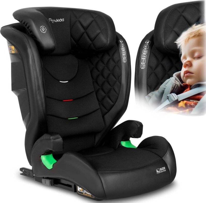 Autositz nukido louis schwarz 15 36 kg isofix