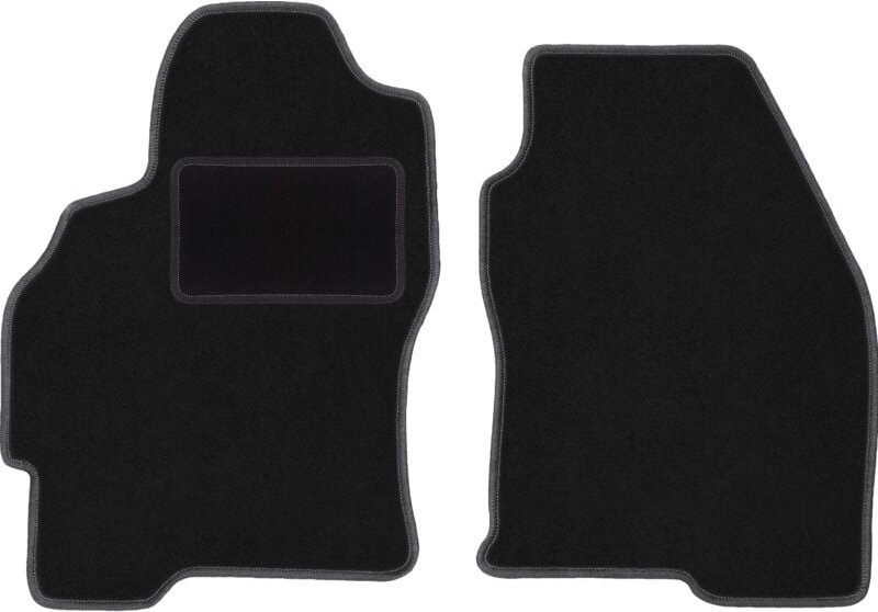 Vordere Matten schwarz für: Ford Mondeo MK2 Kombi, Limousine, Liftback, Fließheck (1996-2000)