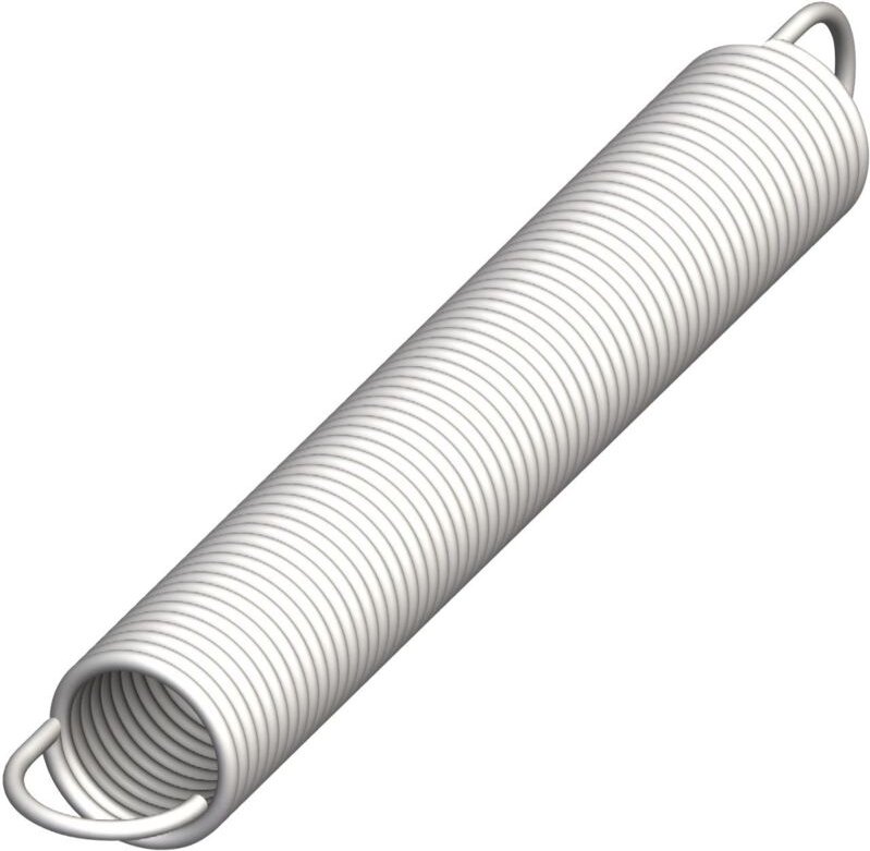 Alfer - Zugfedern 17,2 x 70,8 x 1,25 mm Feder Druckfeder Stahlfeder Spannfeder