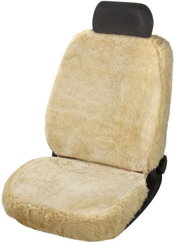 Walser - Autositzbezug Lammfell beige Sitzbezug Fellbezug