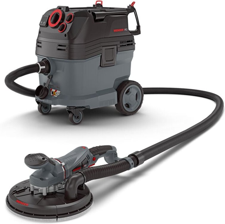 Trockenbau Schleifsystem Dustfree mit tbs 225 pro + vcm 530 pro - Menzer