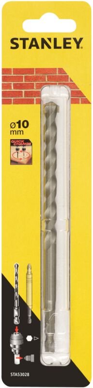 Steinbohrer ø 10mm. Sechseckige Welle STY-STA53028-XJ