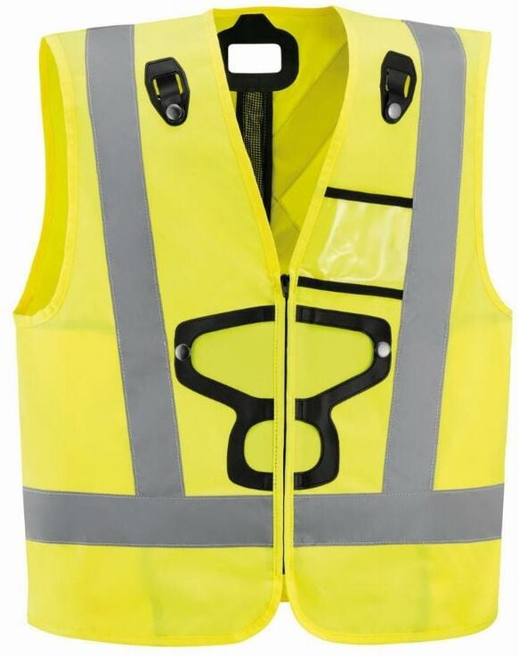 Petzl - High Vis Jacke für newton Klettergurte - Gelb - C073GA00