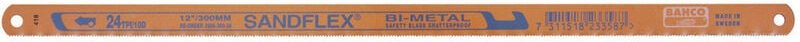 Bahco 3906-300-24-10P Handsägeblatt Sandflex Bi-Metall - 10 Stück
