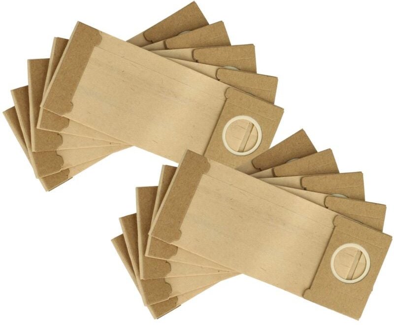 10x Turbofilter Ersatz für Metabo 4007430440211, 6.31288.000 für Schwingschleifer, Exzenterschleifer - Papier-Staubbeute...