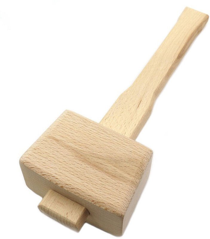 Holzhammer, T-Form, Holzhammer, Zimmereiwerkzeug, Arbeitswerkzeug - Ahlsen