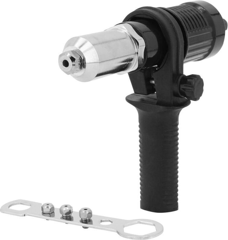 Thumbnail - Adaptateur Riveteuse, Kit pour Pistolet à Riveter Électrique, Outil de Rivetage pour Perceuse - ZVD