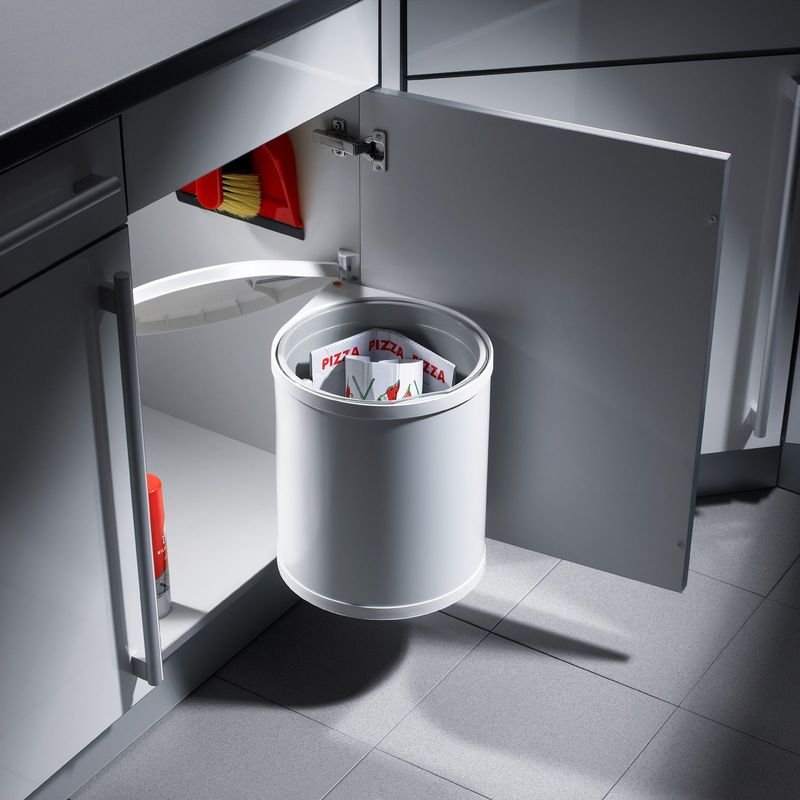 Hailo - Abfallsammler Mono 15 l weiß 3515001