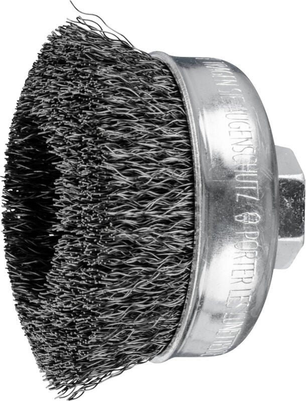 Topfbürste ungezopft tbu ø 75 mm M14 Stahl-Draht-Ø 0,30 für Winkelschleifer 43469001 1 St. - Pferd