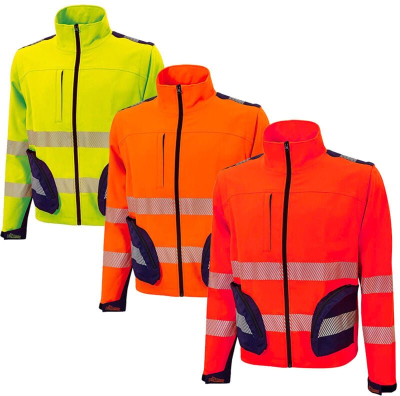 U-Power Bea Warnschutzjacke - XXL - Rot