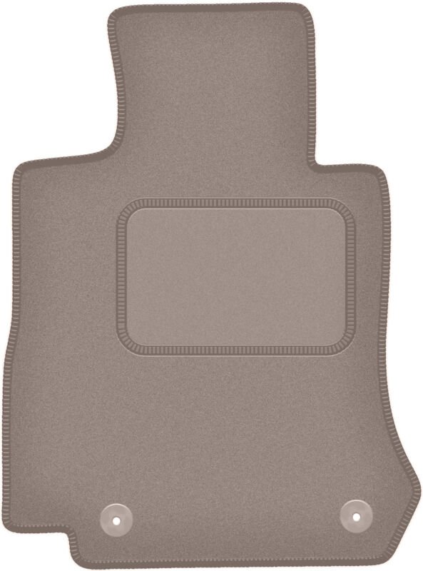 Beige Fahrermatte für: Mercedes EQC N293 SUV (2019-)