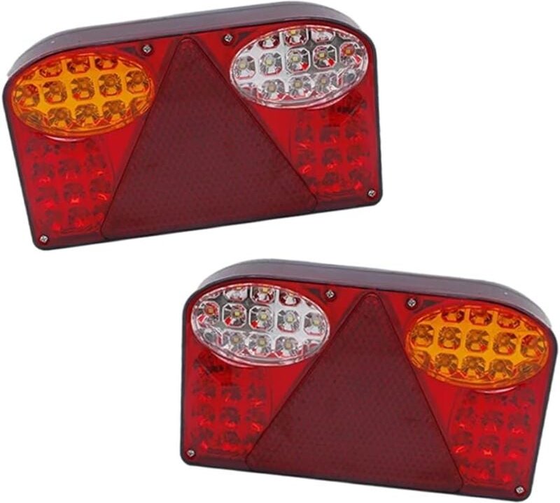 LED-Rücklicht für Auto und lkw, Bremslicht hinten, kompatibel mit 12–24 v lkw und Anhänger