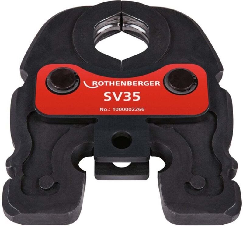 Pressbacken mit Presskontur sv 35 mm - Rothenberger