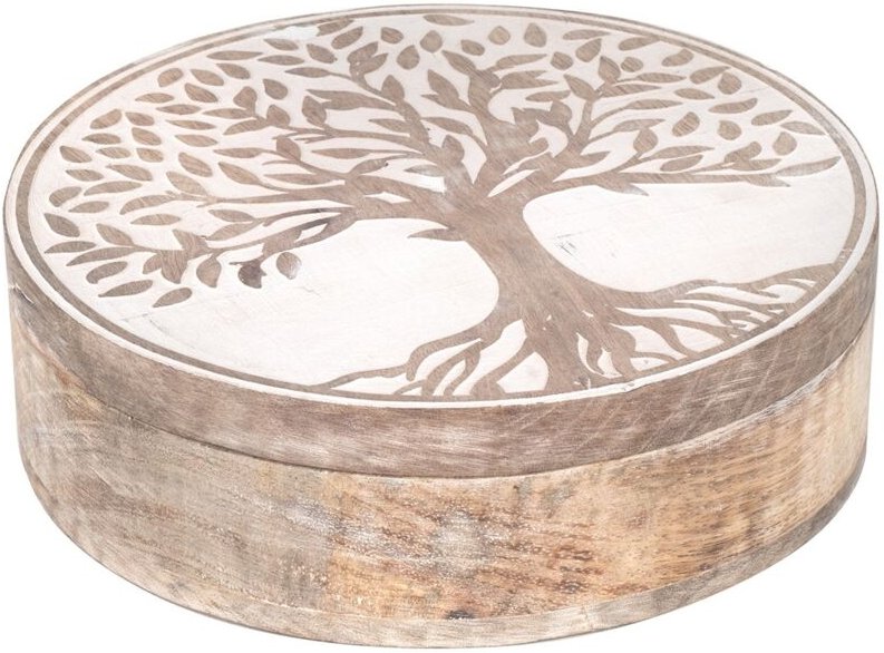 Signes Grimalt Kasten- und Juwelierdekoration Box Life Boxes und Juweliere Brown 20x20x6cm 28519