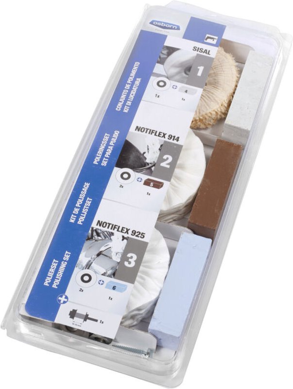 Polierset profi 10tlg. Osborn